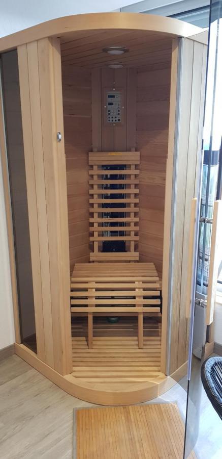 Studio avec sauna au calme à 15 min de Colmar Trois-Épis Exterior foto